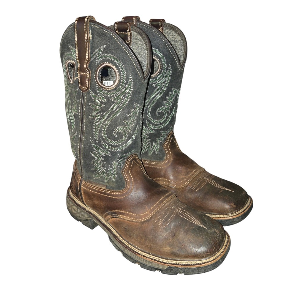 Georgia Boot Mens 7.5 WIDE 11" Carbo-Tec FLX Pull-On Waterproof Boots GB00620
